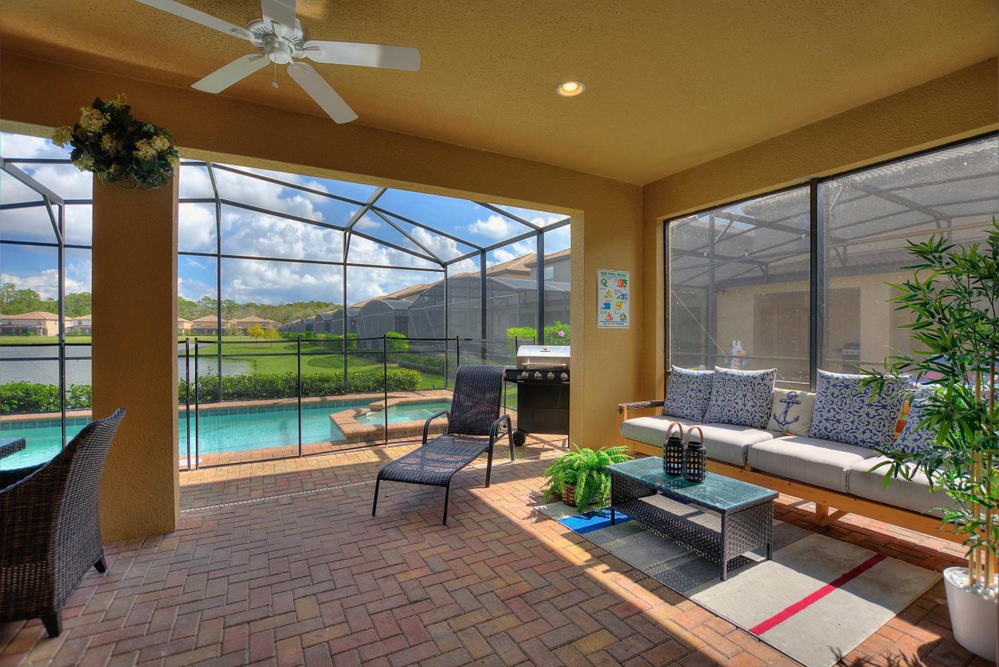 Stylish Cozy Family Getaway With Private Pool And Lake View Kissimmee Exterior foto